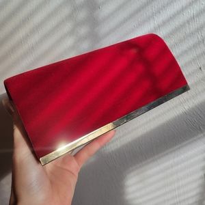 Red Velvet Clutch